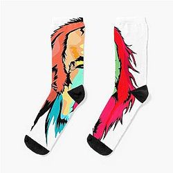David Crosby by Van Roland (Color) Socks