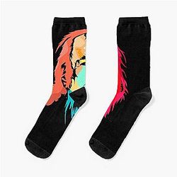 Music Vintage Retro David Crosby By Van Roland Color Vintage Photograp Socks