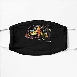 People Call Me Animals Crosby Stills Nash Young Retro Vintage Flat Mask