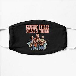 Crosby Stills Nash & Young  Flat Mask