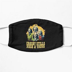 Crosby Stills Nash & Young  Flat Mask