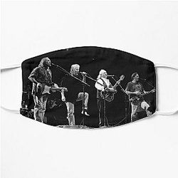 Crosby, Stills and Nash - BW Photograph Flat Mask