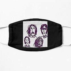 Mens Funny Csny Stills Nash And Young Drawing Day Cool Graphic Gift Flat Mask
