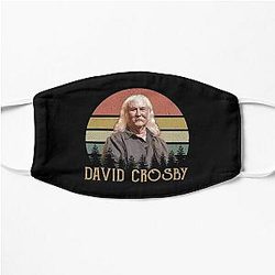 Funny David Friend Crosby American Singer Art Flat Mask
