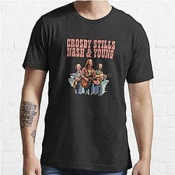 Crosby Stills Nash & Young  Essential T-Shirt