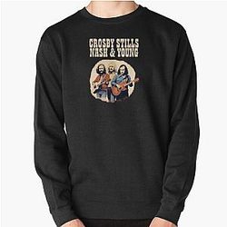 Crosby Stills Nash & Young  Pullover Sweatshirt