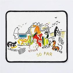 Crosby stills nash and young so far Mouse Pad
