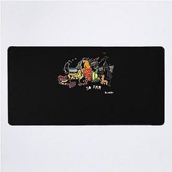 People Call Me Animals Crosby Stills Nash Young Retro Vintage Desk Mat