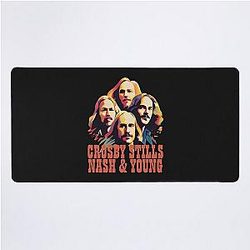 Crosby Stills Nash & Young  Desk Mat