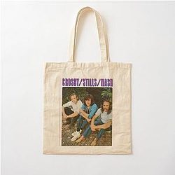 Crosby, Stills, and Nash Cotton Tote Bag