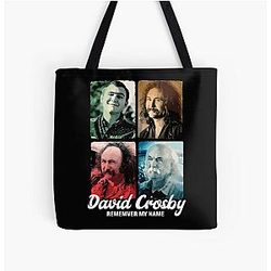 David Crosby Remember My Name All Over Print Tote Bag