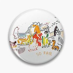 Crosby Stills Nash Young Pin