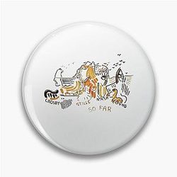 Crosby Stills Nash and Young Pin