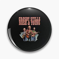 Crosby Stills Nash & Young  Pin