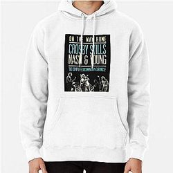 Day Gift For Crosby Stills Nash And Young Music Band Vintage Photograp Pullover Hoodie