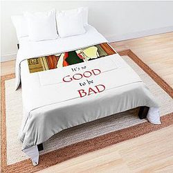 Cruella De Vil laughing Comforter