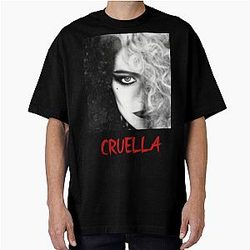 Cruella De Vil特大Tシャツ