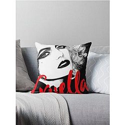 Cruella DeVil Throw 베개
