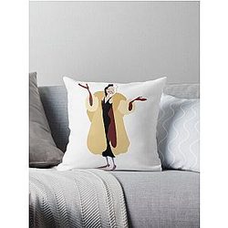 뚱 베어 Cruella DeVille Throw 베개
