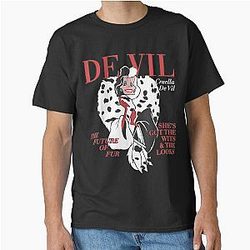 ヴィンテージ Cruella De Vil クラシック Tシャツ