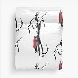 Wo Bilder schimmern Cruella De Vil Duvet Cover