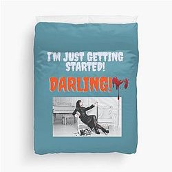 Ich werde nur Started Duvet Cover