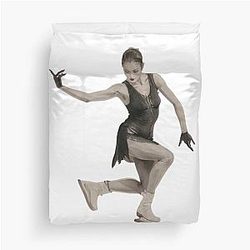 Alexandra Trusova Cruella Sketch Art Duvet Cover