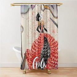 Cruella De Vil Art Design Douchegordijn