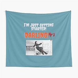 Ich werde nur gestartet Crush Dekorieren Zitat Tapestry