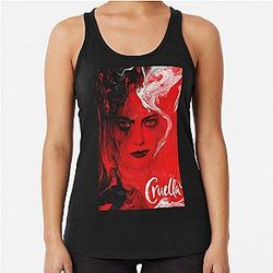 Cruella Racerback 탱크 탑
