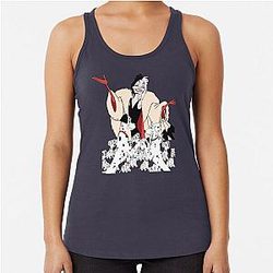 Cruella Vil Racerback Tank Top