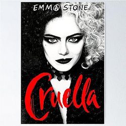 おもしろい Cruella ヴィンテージ ポスター