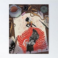 Cruella De Vilアートポスター
