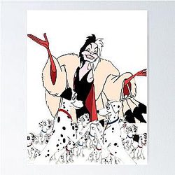 Cruella De Vil Poster