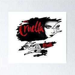 Cruella Is Watching Poster