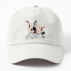 Cruella 데 빌 아빠 모자