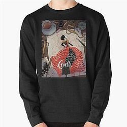 Cruella De Vil Art Design Pullover camisola