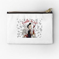 Cruella Bolsa de Vil Dalmatian Zipper