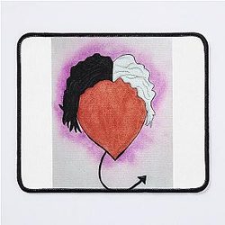 Herz des Cruella Mouse Pad