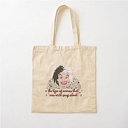 Muda Cruella Saco de Tote de Algodão Vil