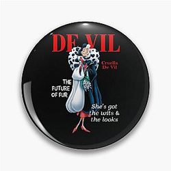 Deville Cruella Villen für Frauen
Die Zukunft von Fur 101 Dalmatien für Mädchen Pin