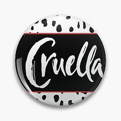 Cruella de Vil mit dalmatinischen Flecken Pinguin