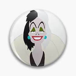 Cruella De Vil Pin
