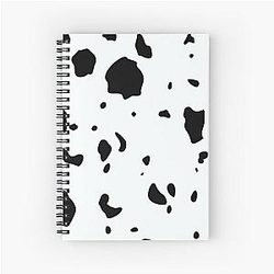 Cruella dalmatianisches Muster Spiral Notebook