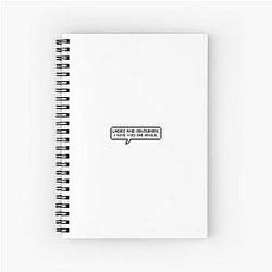 CRUELLA Horace Ladies und Gentlemen Spiral Notebook
