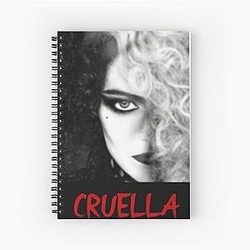 Cruella De Vil Spiral Notebook