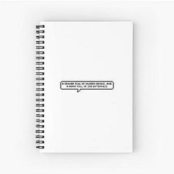 CRUELLA Baroness Brilliant Spiral Notebook