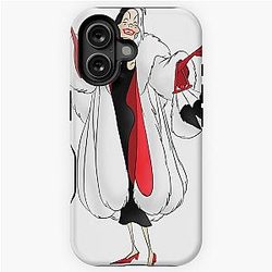 Cruella De Vil Classic Cartoon Villa iPhone Case