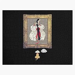 101 ダルマチアン Cruella ガールティージグソーパズルのためのグラフィック