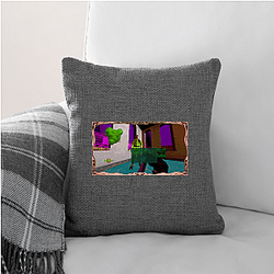 Cruelty Squad has a brutal difficulty level Cruelty Squad Pillows Cover